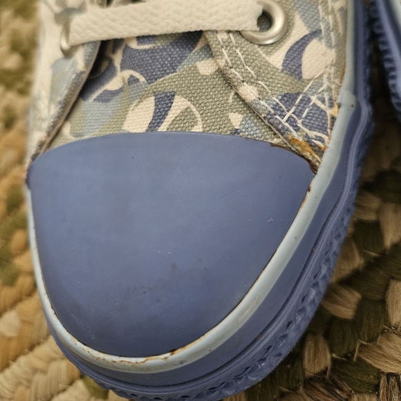 Converse Chuck Taylor All Star Vtg High-Top Sneakers Aquatic Specialty Camo - Picture 7 of 10